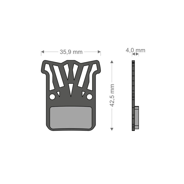 Pastiglie Light Tech per Impianto HRD/eTAP/LEVEL ULTIMATE/TLM SRAM