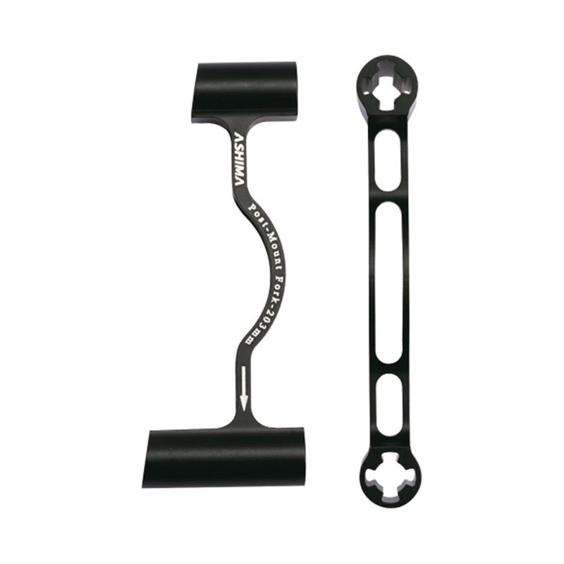 Adattatore Pinze Freno AU32 Ant: 203mm / Post: 203mm Nero