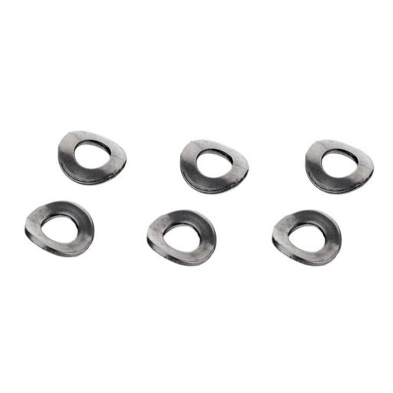 Rondella Ovale per Nipple Esterno 8x6x1mm in Acciaio - 100 Pezzi