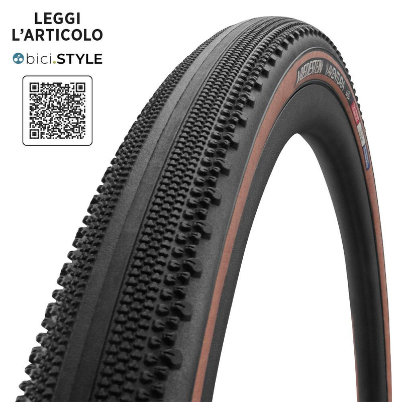 Copertura 700x38 AVENTURA SETA Gravel Tubeless Ready Nero/Para 120TPI