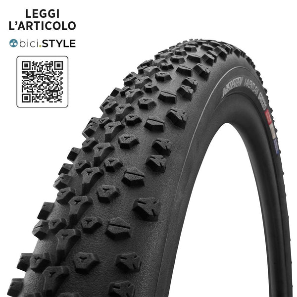 Copertura 27,5x2 AVENTURA GREZZO Gravel Tubeless Ready Nero 120TPI