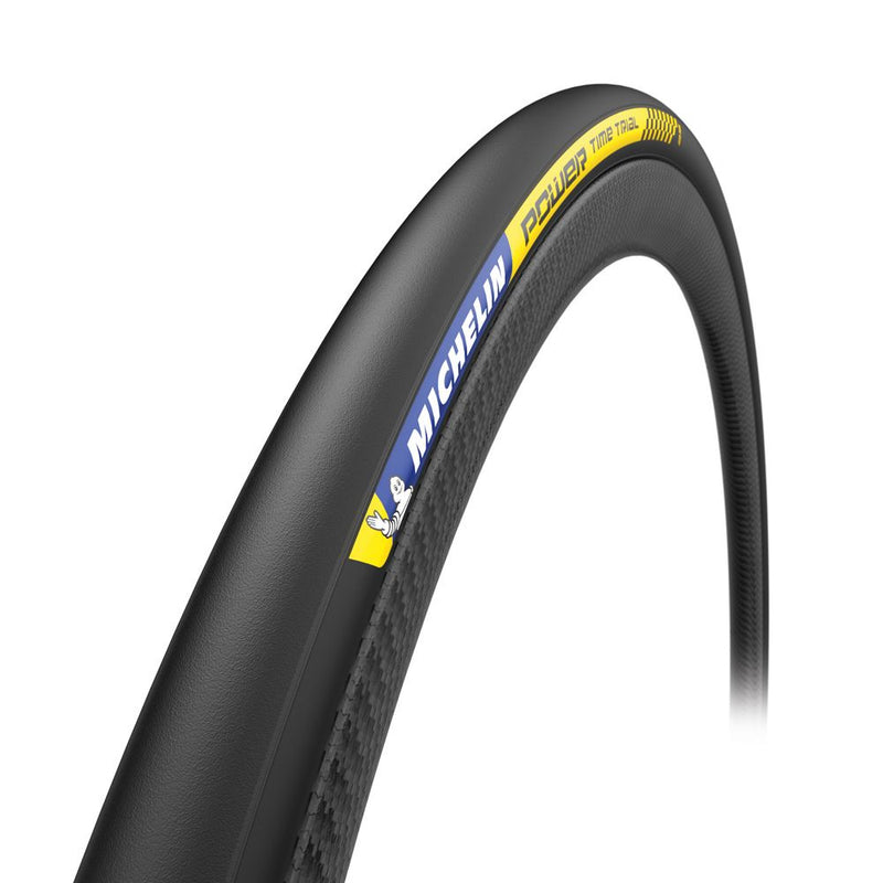 Copertura 700x23 POWER TIME TRIAL Tube Type Pieghevole Racing Nero