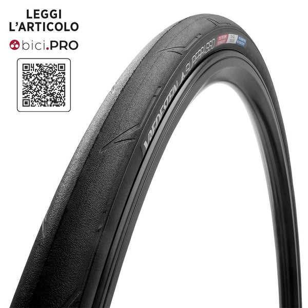 Copertura 700x28 SUPERPASSO Tubeless Ready Pieghevole Nero