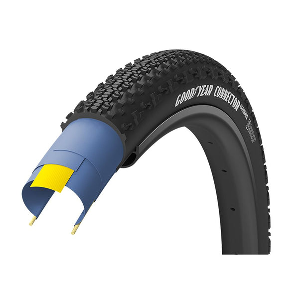 Copertura 700x35 CONNECTOR Tubeless Complete Nero