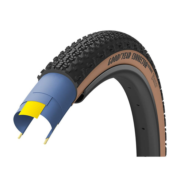 Copertura 700x35 CONNECTOR Tubeless Complete Nero/Para