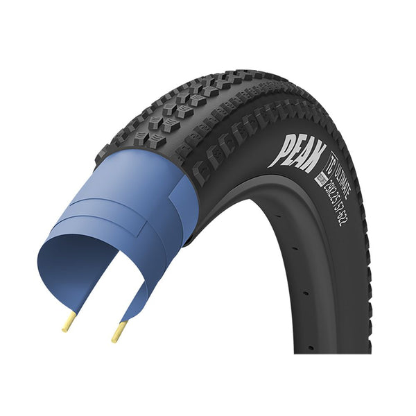 Copertura 27,5x2,25 PEAK Tubeless Complete Cross Country Nero