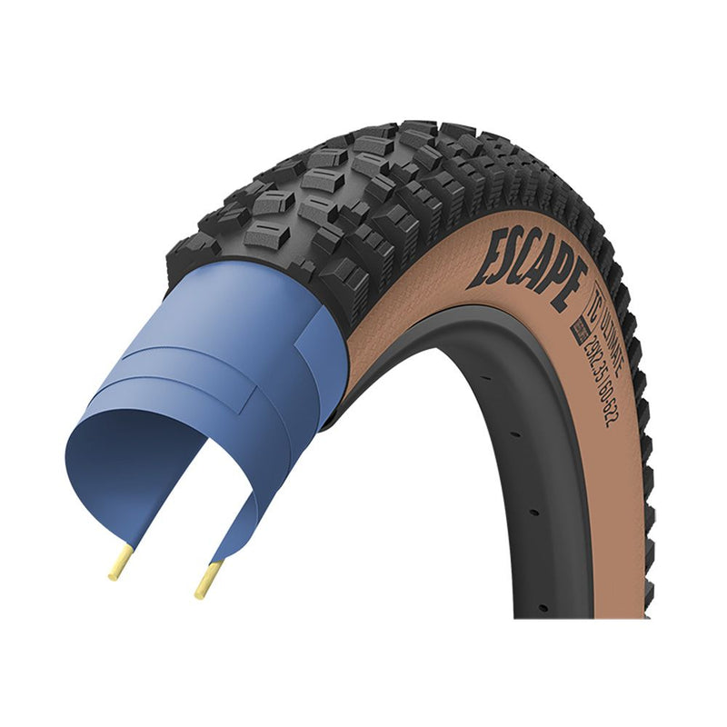 Copertura 29x2,35 ESCAPE Tubeless Complete All Mountain Nero/Para