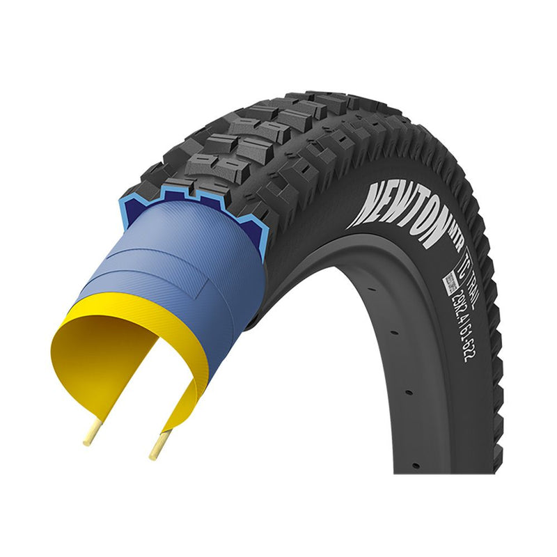 Copertura 27,5x2,4 NEWTON MTR Tubeless Ready Trail Rear Nero