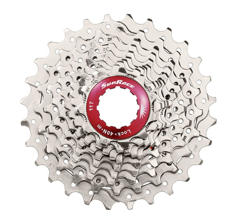 Cassetta ROAD 11V x 11/30 Denti in Alluminio Argento -Corpetto SHIMANO