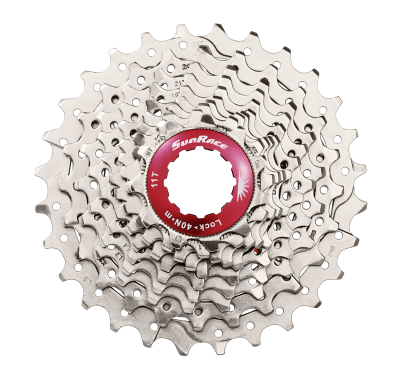 Cassetta ROAD 11V x 11/30 Denti in Alluminio Argento -Corpetto SHIMANO