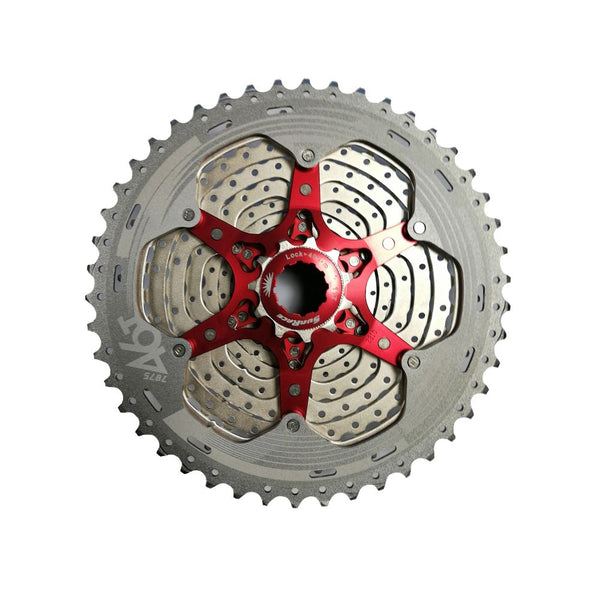 Cassetta MTB 11V x 11/46 Denti in Alluminio Argento - Corpetto SHIMANO