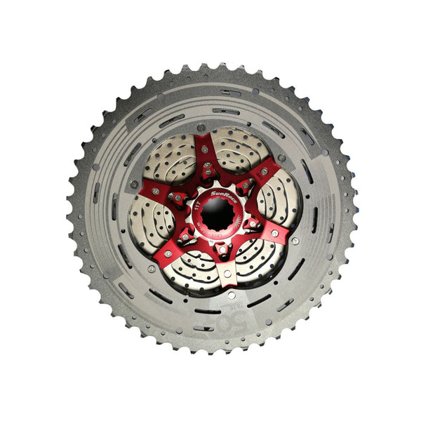 Cassetta MTB 11V x 11/51 Denti in Alluminio Argento - Corpetto SHIMANO