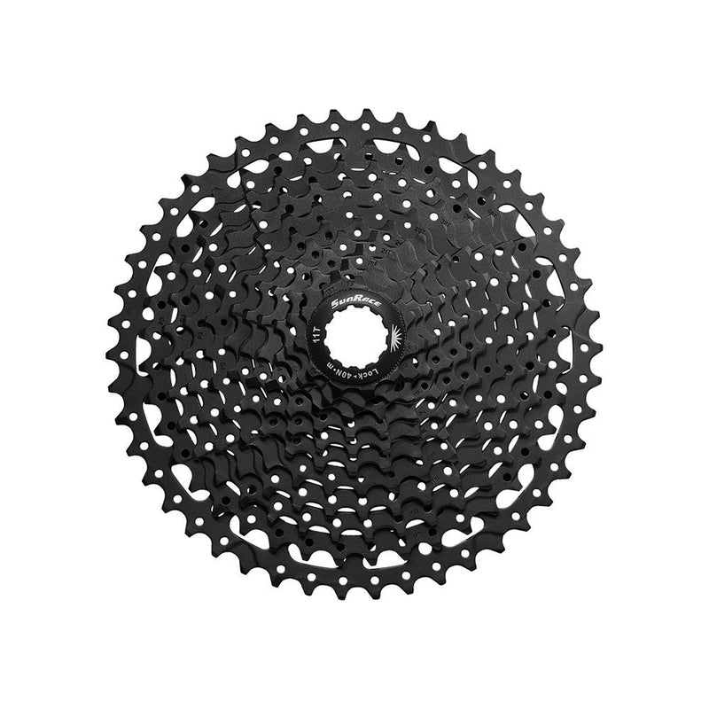 Cassetta MTB 11V x 11/40 Denti in Alluminio Nero - Corpetto SHIMANO