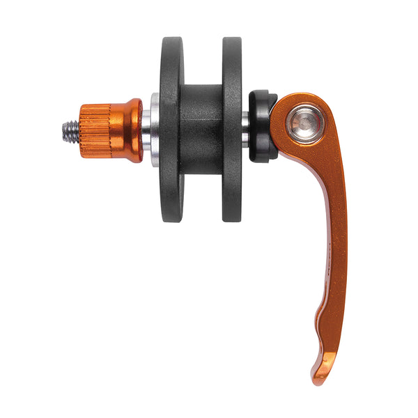 Tendicatena Corto Asse: 9/10mm Arancio con Quick Release