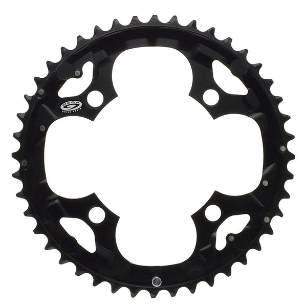 Corona M530/510 MTB DEORE 3x9V x 44 Denti Nero - BCD 104mm