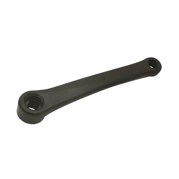 Pedivella Sinistra Lunghezza: 170mm Nero in Acciaio rivestito Nylon