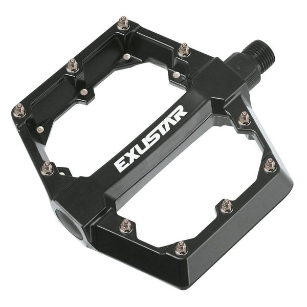 Pedali E-PB531 BMX/FREESTYLE in Alluminio Nero - FLAT 105x108mm