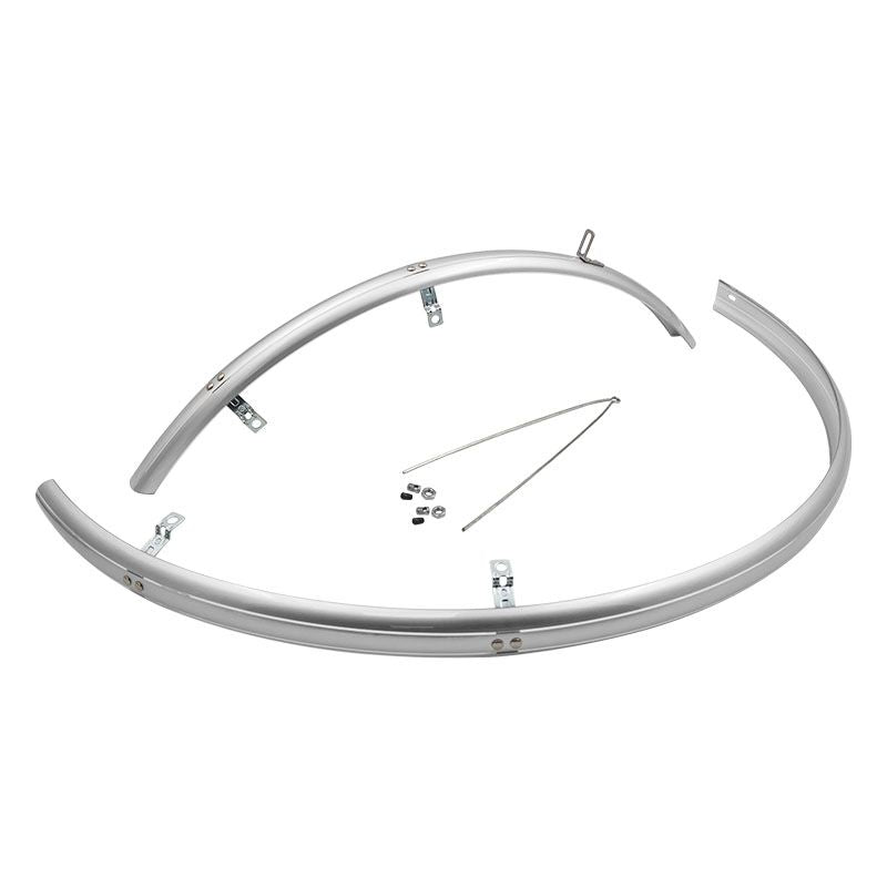 Parafango 28 x Larghezza: 36mm CONDORINO Argento (Coppia)