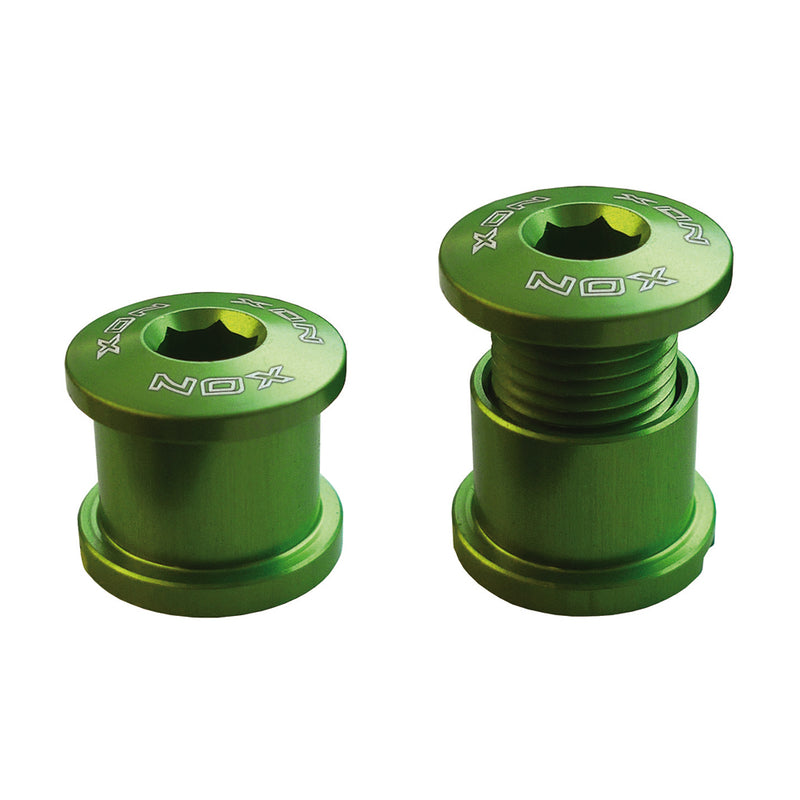 Vite M8x8mm Chiusura Guarnitura in Alluminio Verde - 5 Pezzi