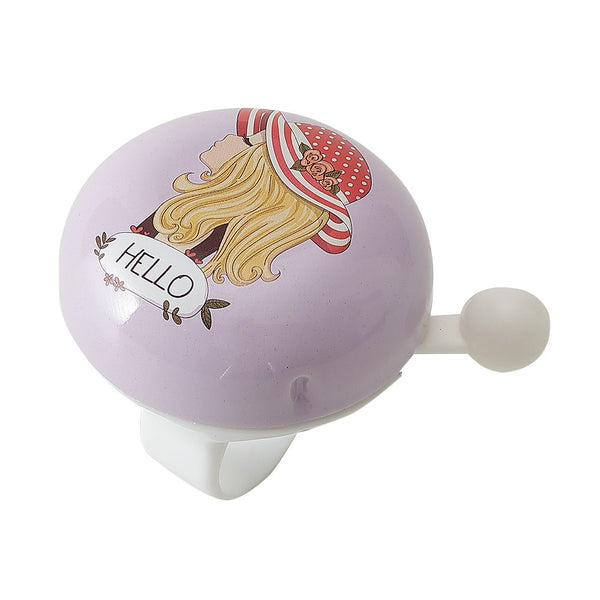 Campanello JUNIOR FANTASY GIRLS Diametro: 52mm Acciaio Viola