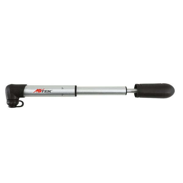 Pompa CORSA Lunghezza: 210mm x Pressione: 8 Bar in Alluminio Nero