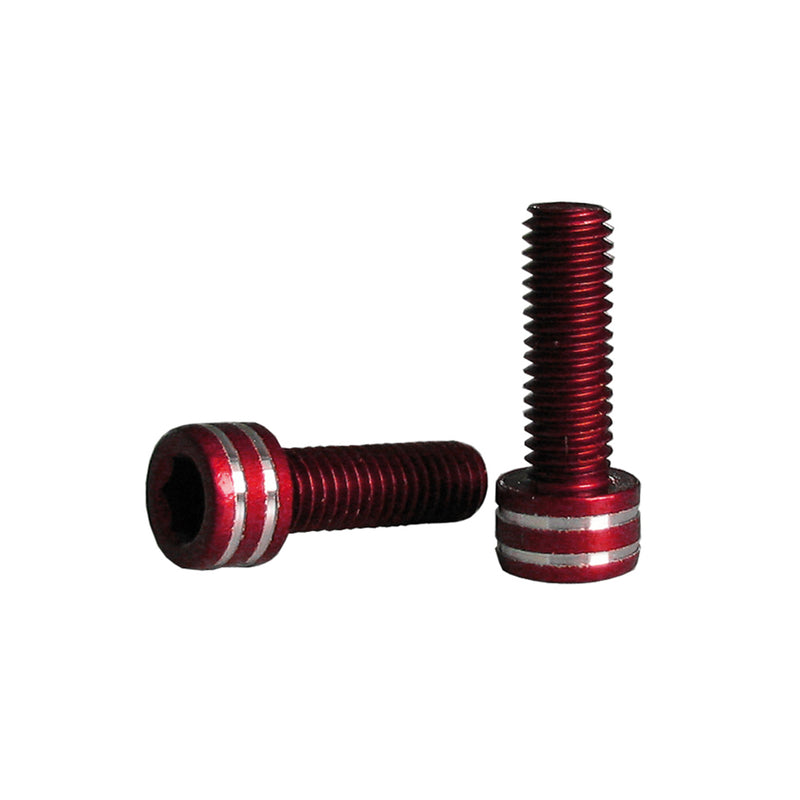 Viti Portaborraccia M5x15mm (2 Pezzi) Rosso