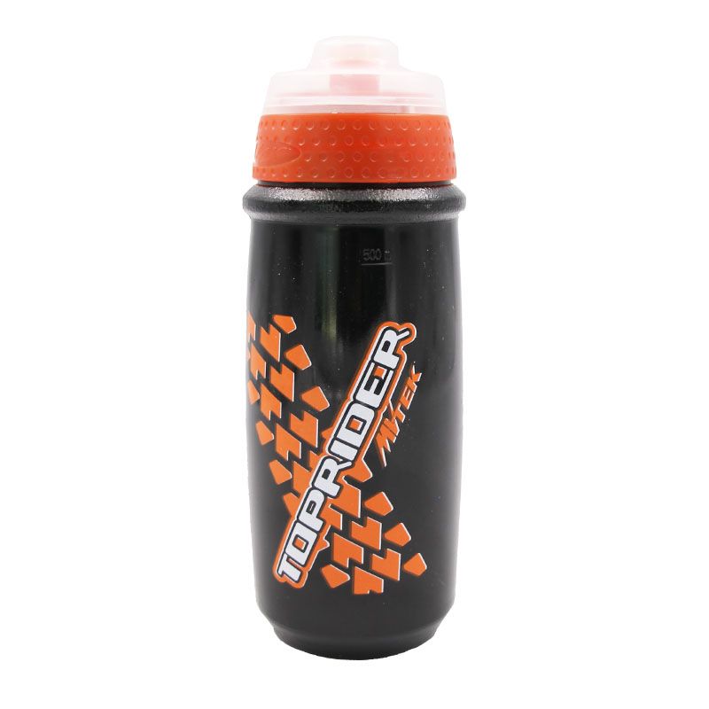 Borraccia TOPRIDER 650ml Arancione/Nero per MTB