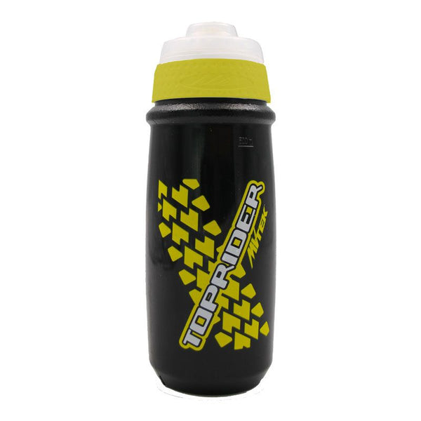 Borraccia TOPRIDER 650ml Giallo/Nero per MTB