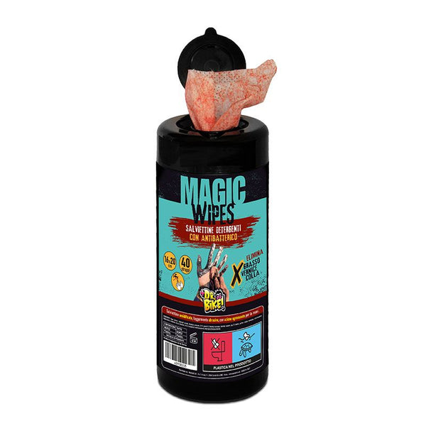 DR.BIKE IGIENE - Salviette Detergenti MAGIC WIPES - 40 Strappi