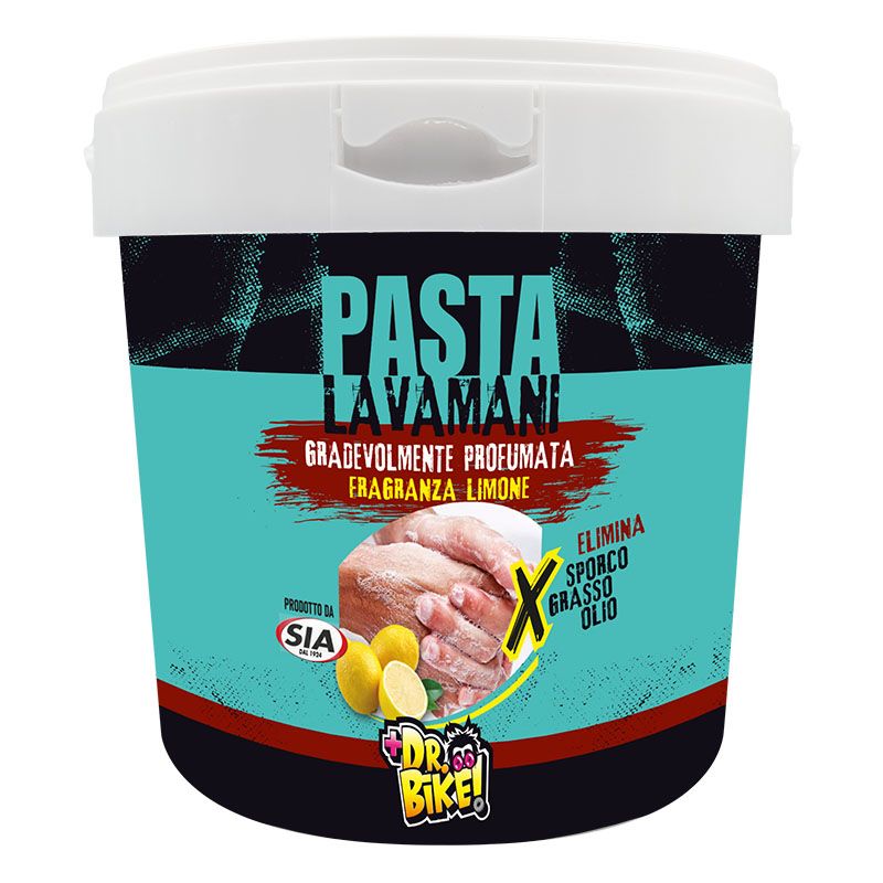 DR.BIKE IGIENE - Pasta Lavamani Abrasiva - Fragranza Limone - 4kg