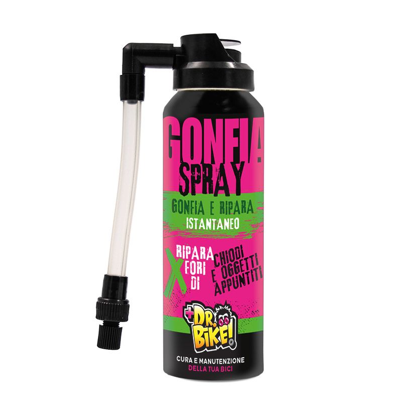 DR.BIKE GOMME - Spray Universale GONFIA E RIPARA - 125ml