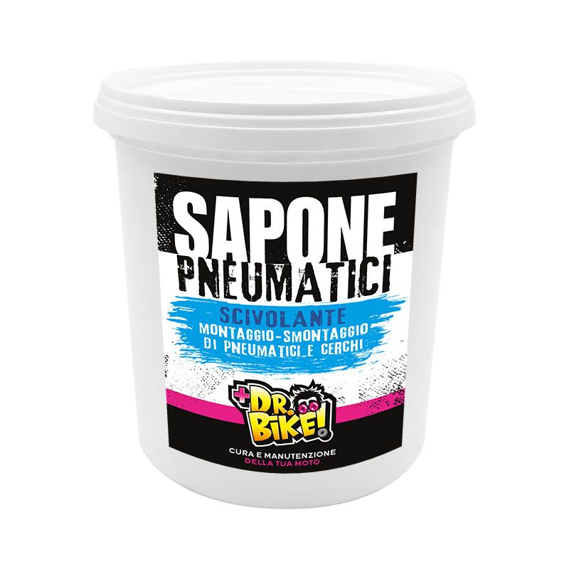 DR.BIKE GRASSI - Sapone Montaggio Pneumatici GRASSO PNEU - 1kg