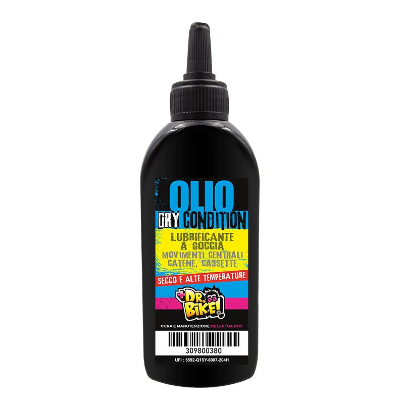 DR.BIKE OLII - Olio Lubrificante per CLIMA SECCO - 125ml