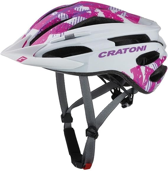 CRATONI HELM - PACER - WEISS-ROSA GLÄNZEND 