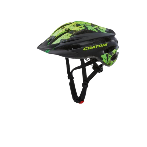 CRATONI Helmet - Pacer JR BLACK- LIME MATT 