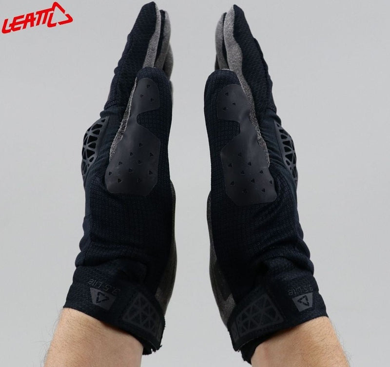 LEATT 3.5 Lite lightweight gloves with Black MicronGrip palm