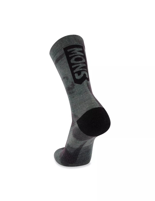 MONS ROYALE UNISEX SOCKS ATLAS MERINO CREW