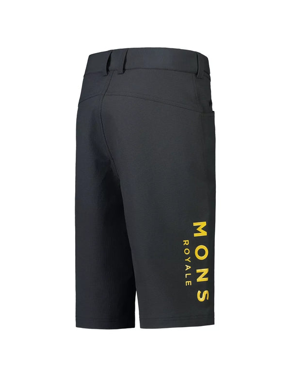 MONS ROYALE MTB Shorts Man MOMENTUM 2.0 BIKE SHORTS Black / Gold