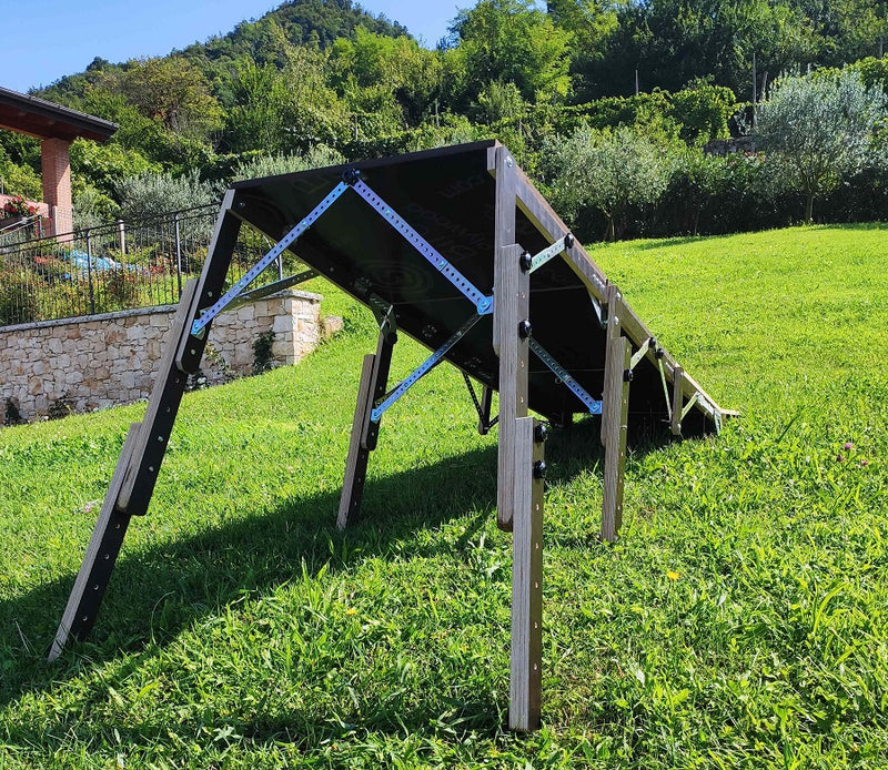 Estensione+ per Rampa da Bici Portatile 3 Moduli: Aumenta la Tua Area di Gioco con Stabilità Aggiuntiva