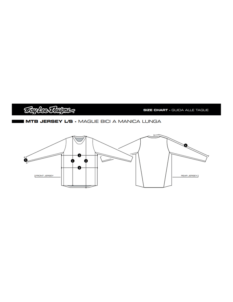 TLD JERSEY SPRINT FORMULA SRAM ROT\SCHWARZ 